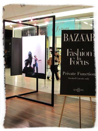 harper's bazaar photo exhibition launch