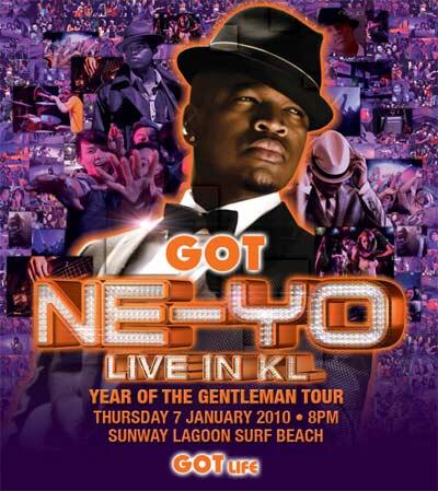 Ne-Yo in KL 2010