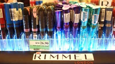 rimmel roadshow midvalley