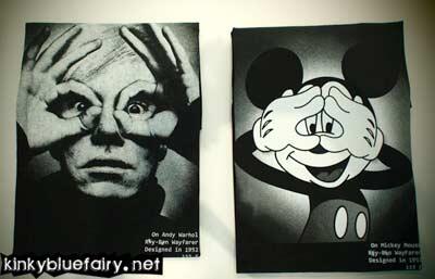 Hype Means Nothing x Andy Warhol , Mickey Mouse