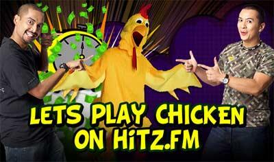 chicken game, hitz.fm