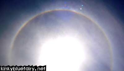 rainbow sun corona