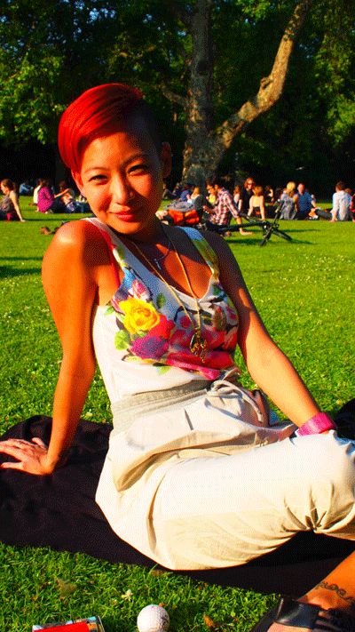 fairy in the park