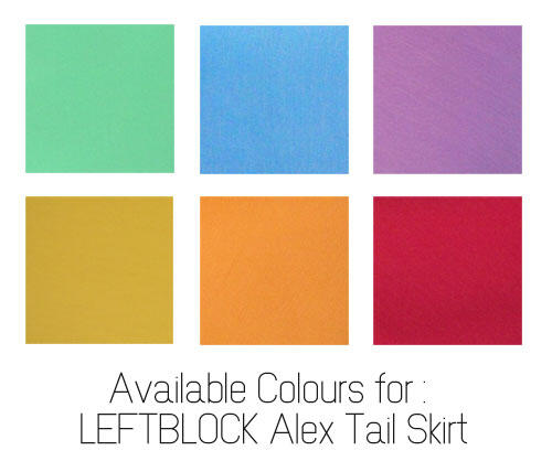 leftblock alex tail skirt