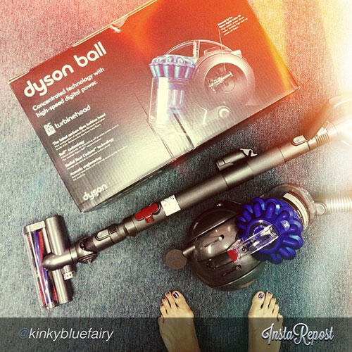 Dyson - the Holy Grail of vacuum cleaners. - KinkyBlueFairy