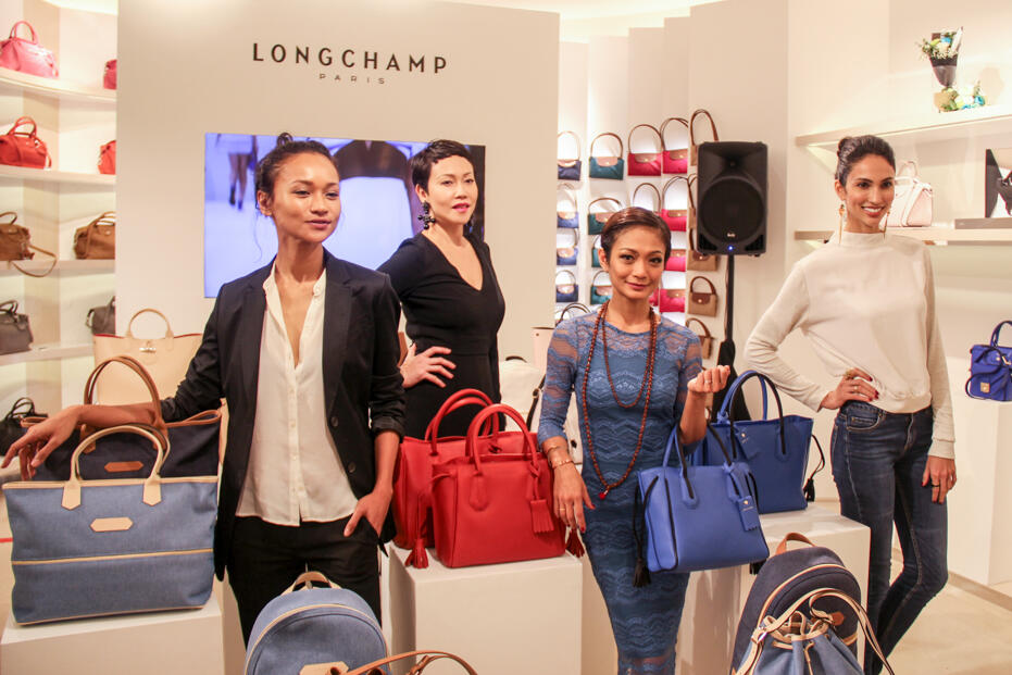 Longchamp SS16 Preview @ Gardens 