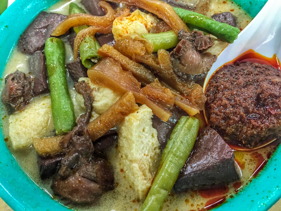 Penang June 2016- food and wedding penang curry noodle-2