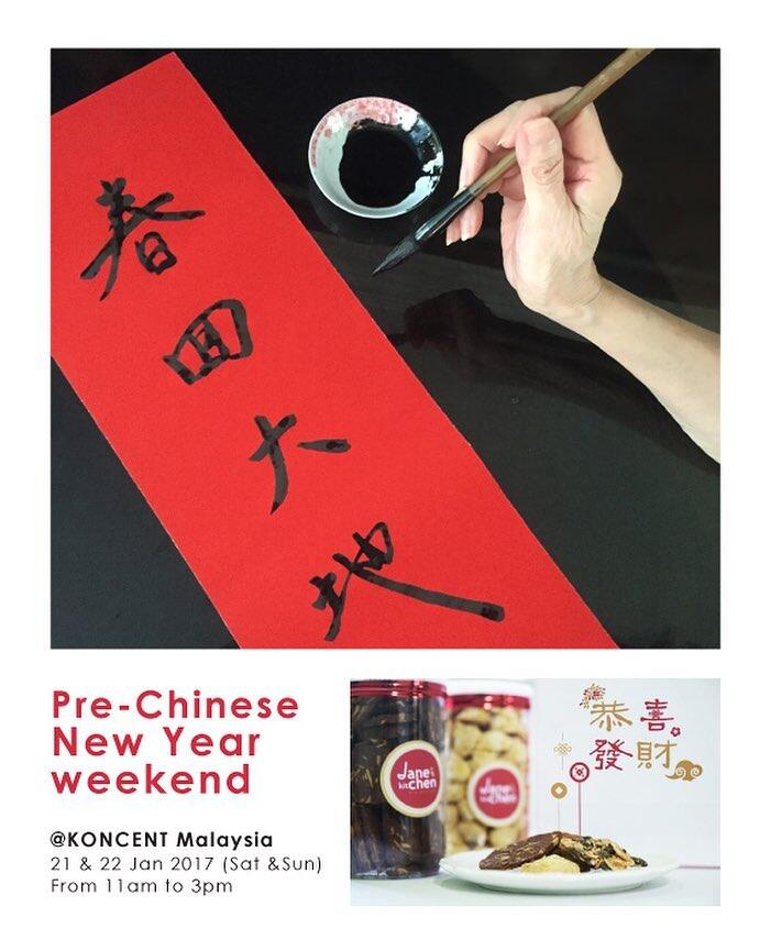 koncent malaysia cny calligraphy workshop