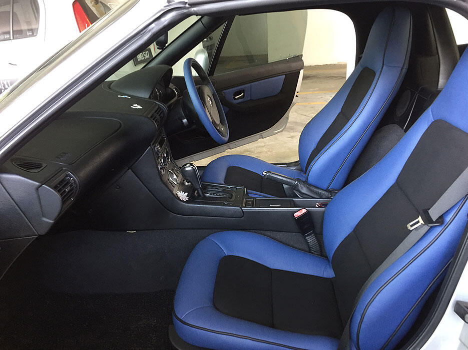 BMW-Z3-custom-interior-blue-4-after-before-GNT-autoseats-malaysia