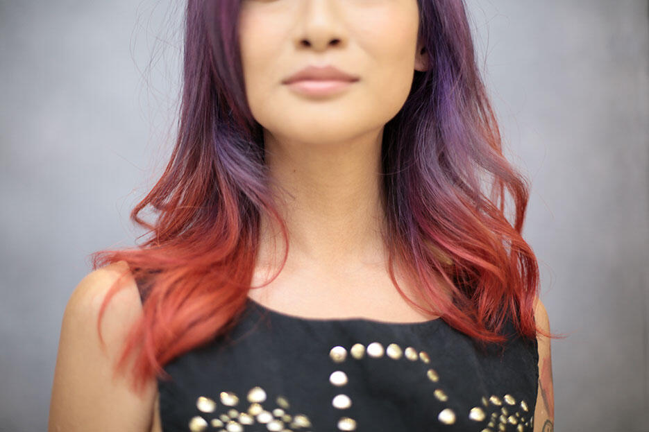 by-Ikwan-Hamid---Joyce-Wong-centro-hair-salon-malaysia-4-purple-red-hair-unicorn