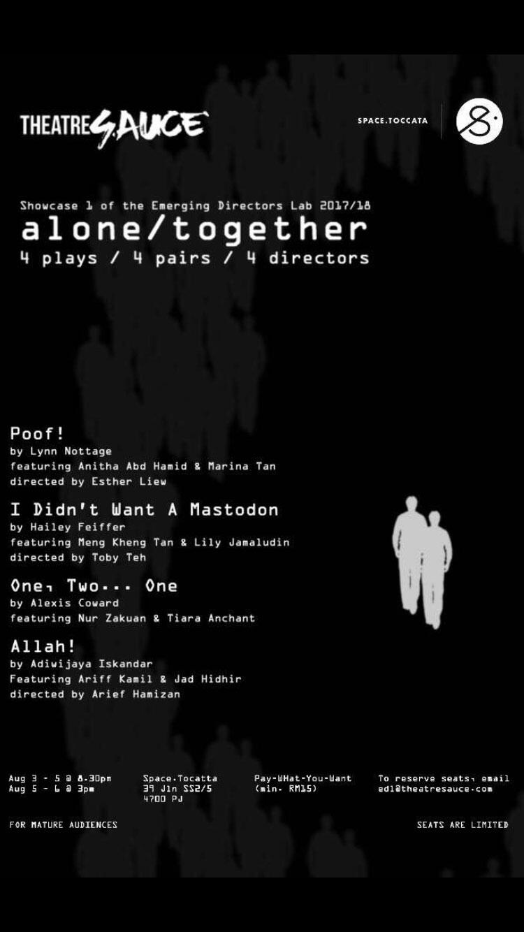 theatresauce-alone-together-malaysia-poster